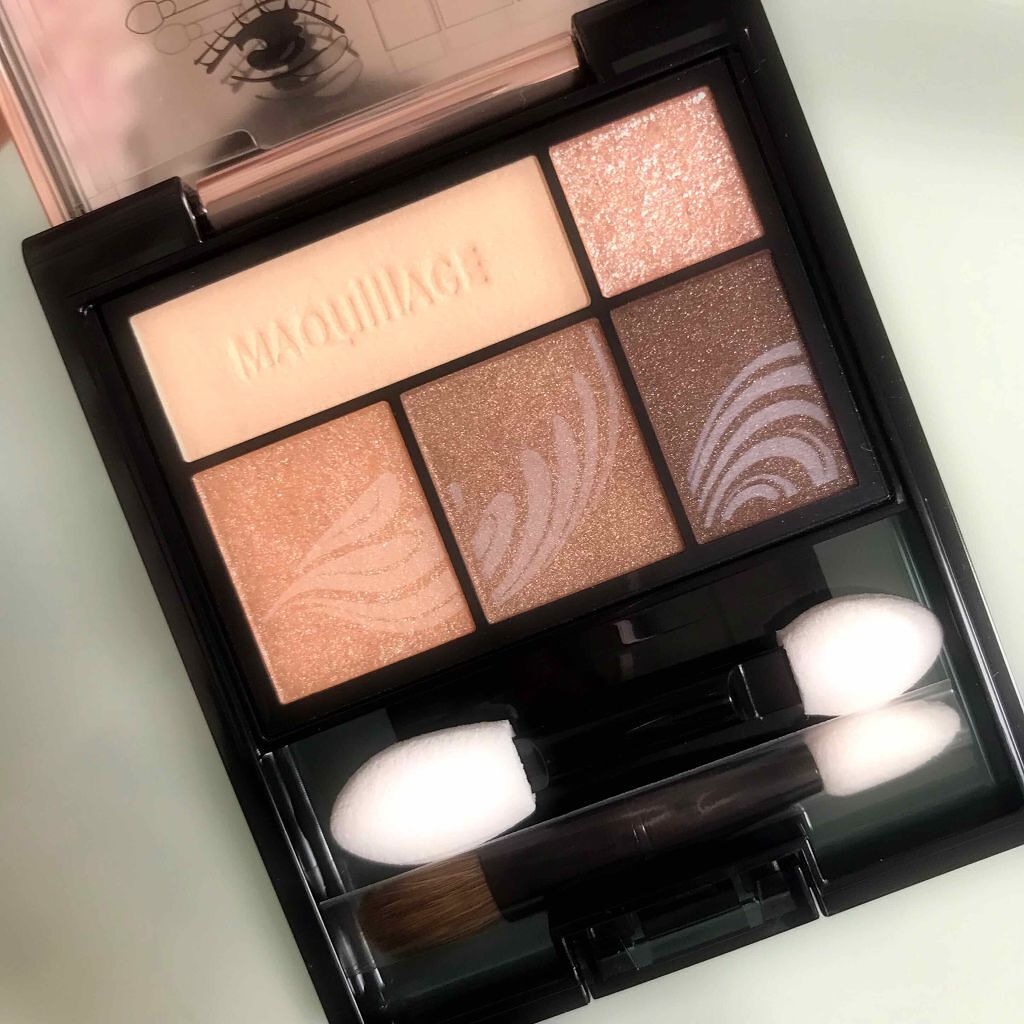 ドラマティックスタイリングアイズ/マキアージュ/アイシャドウパレットを使ったクチコミ(2枚目)