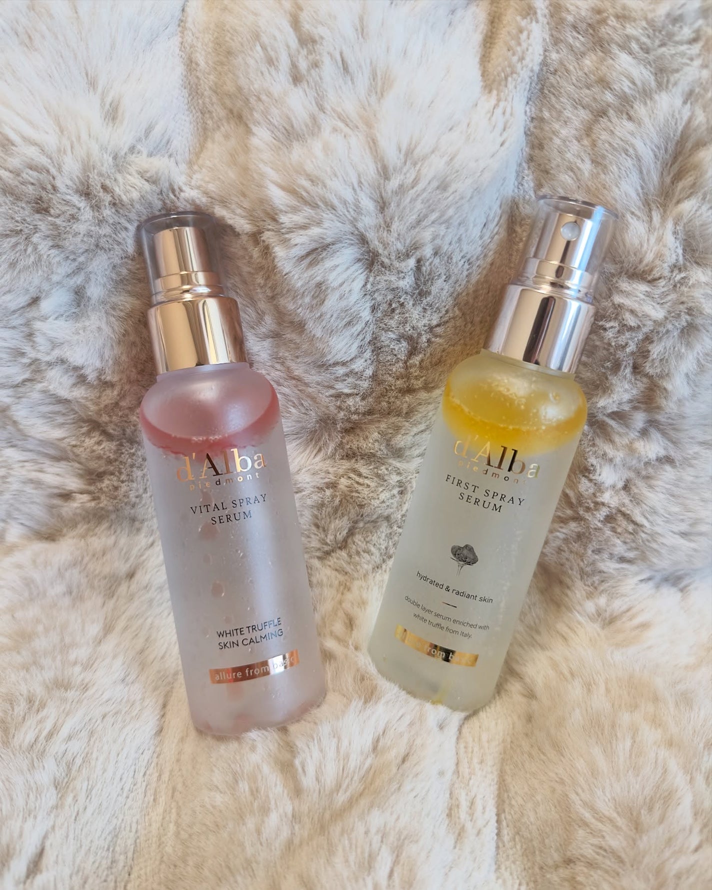 ダルバ ホワイトトリュフファーストスプレーセラム/ダルバ/ミスト状化粧水を使ったクチコミ(1枚目)