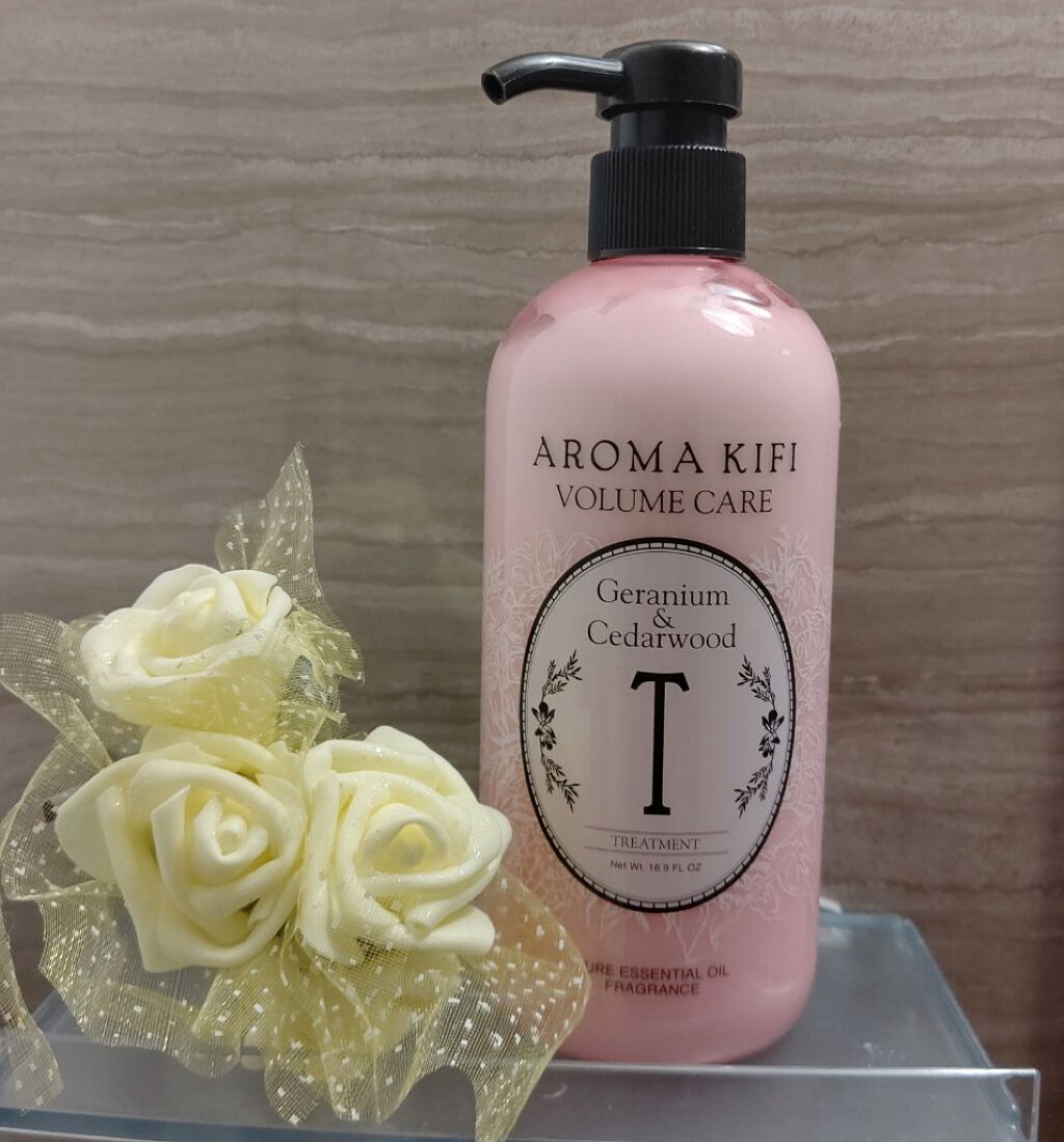 ボリュームケアシャンプー／トリートメント/AROMA KIFI/シャンプー・コンディショナーを使ったクチコミ（1枚目）