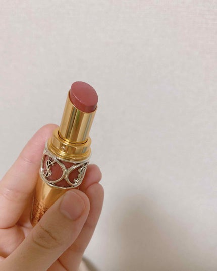 ルージュ ヴォリュプテ シャイン/YVES SAINT LAURENT BEAUTE/口紅を使ったクチコミ(2枚目)