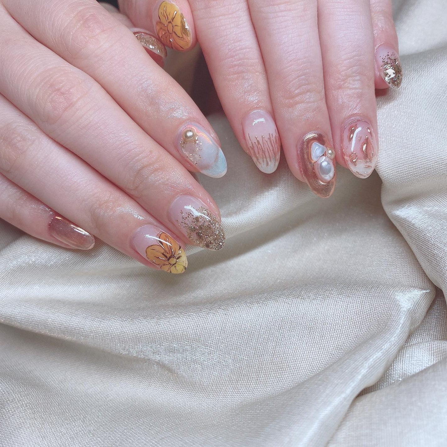 kanna on LIPS 「・・・おまかせコッパーブラウンニュアンス🌞🌺テーマ:大人ミッド..」(1枚目)