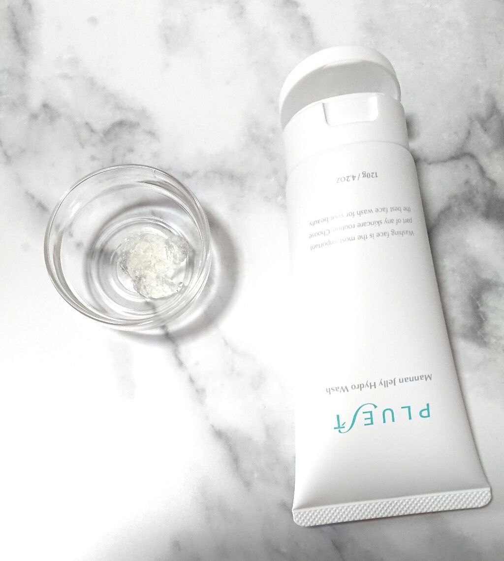 マンナンジェリーハイドロウォッシュ/PLUEST/洗顔料を使ったクチコミ(1枚目)