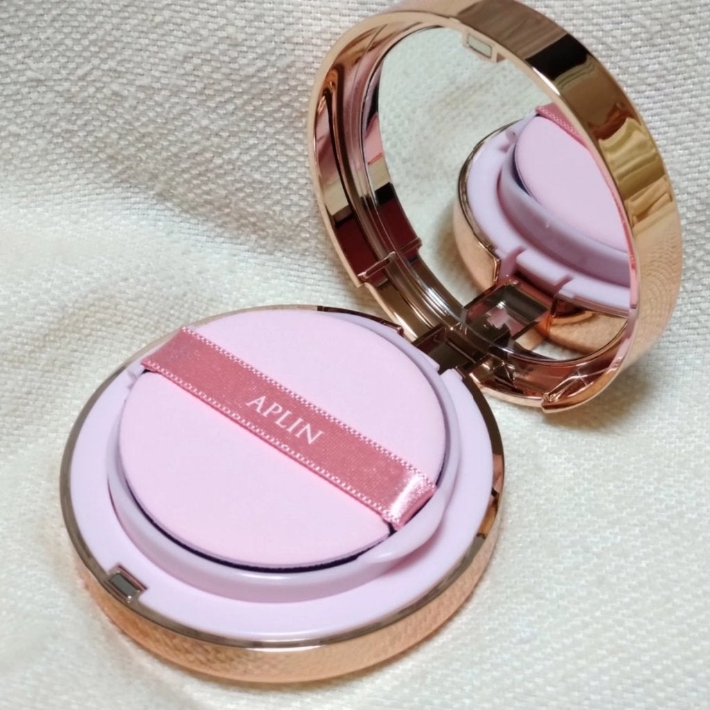 ピンクティーツリーカバーアップグロウクッション/APLIN/クッションファンデーションを使ったクチコミ(3枚目)