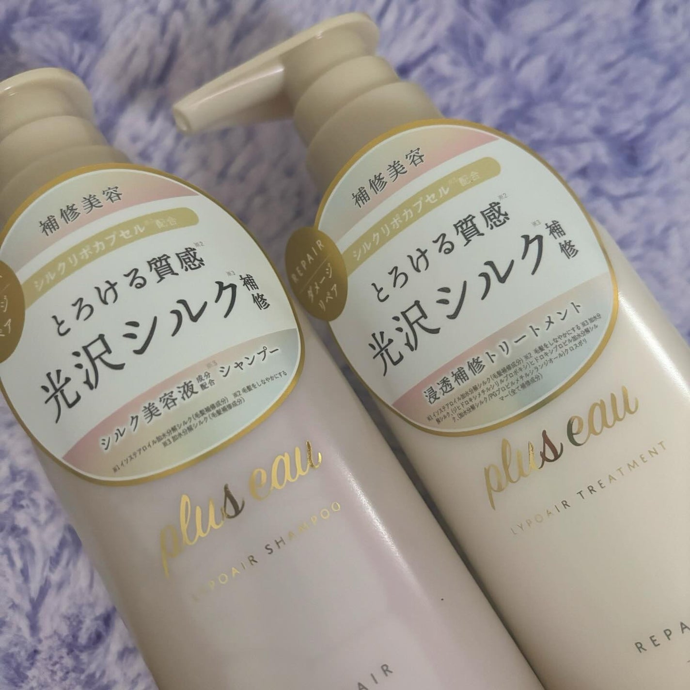 ãªãã¢ã·ã£ã³ããŒ/ãªãã¢ããªãŒãã¡ã³ã/plus eau/åžè²©ã·ã£ã³ããŒã䜿ã£ãã¯ãã³ãïŒ1æç®ïŒ