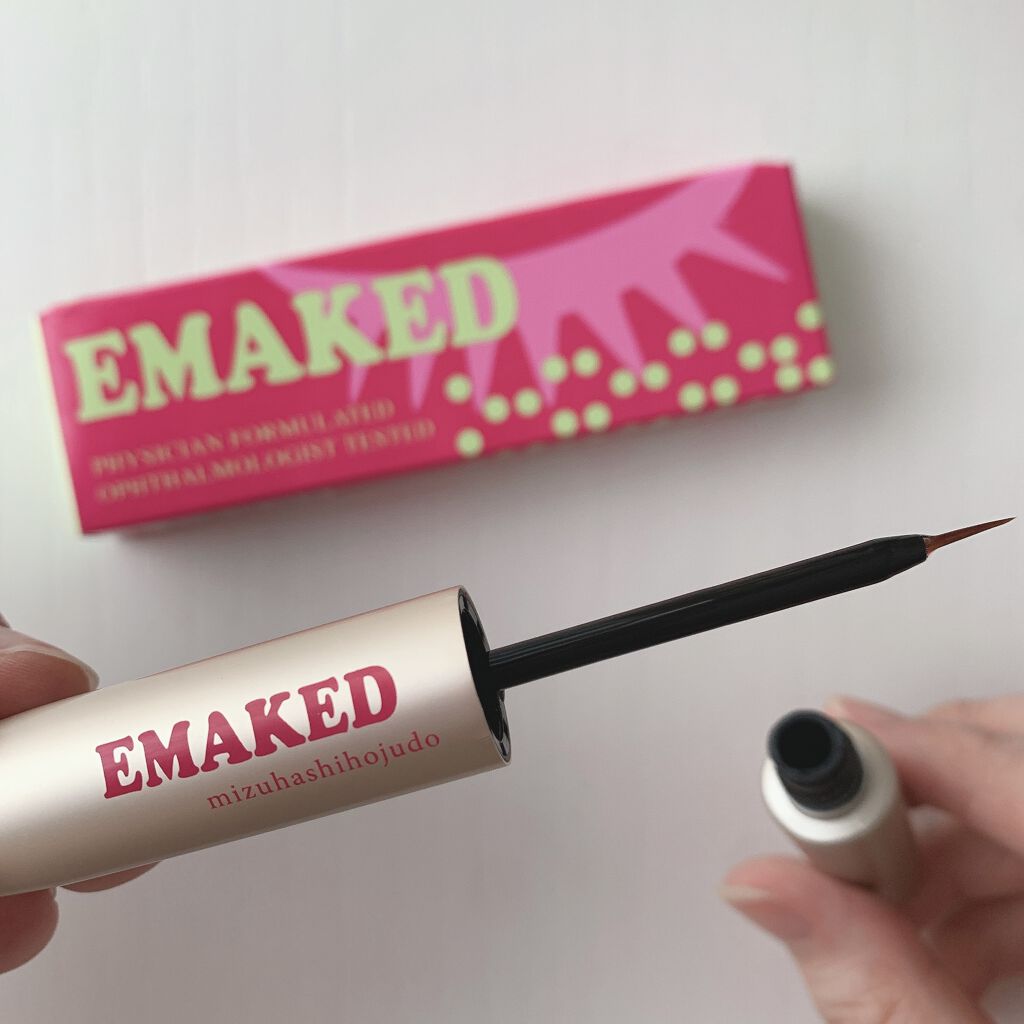 EMAKED（エマーキット）/水橋保寿堂製薬/まつげ美容液を使ったクチコミ（3枚目）