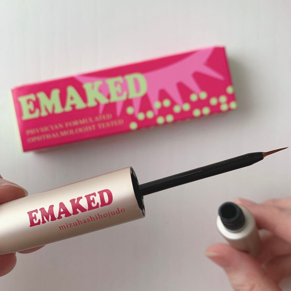 EMAKED(エマーキット)/水橋保寿堂製薬/まつげ美容液を使ったクチコミ(3枚目)