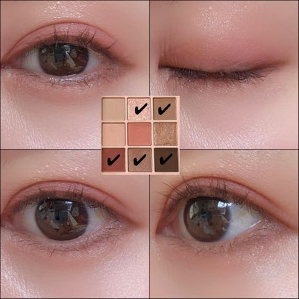 ワンピックアイシャドウパレット/APLIN/アイシャドウパレットを使ったクチコミ(2枚目)