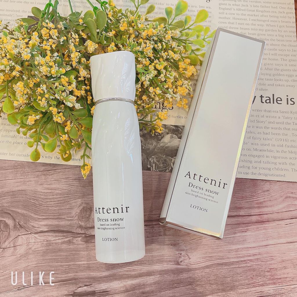 ドレススノー ローション【医薬部外品】 /アテニア/化粧水を使ったクチコミ(1枚目)