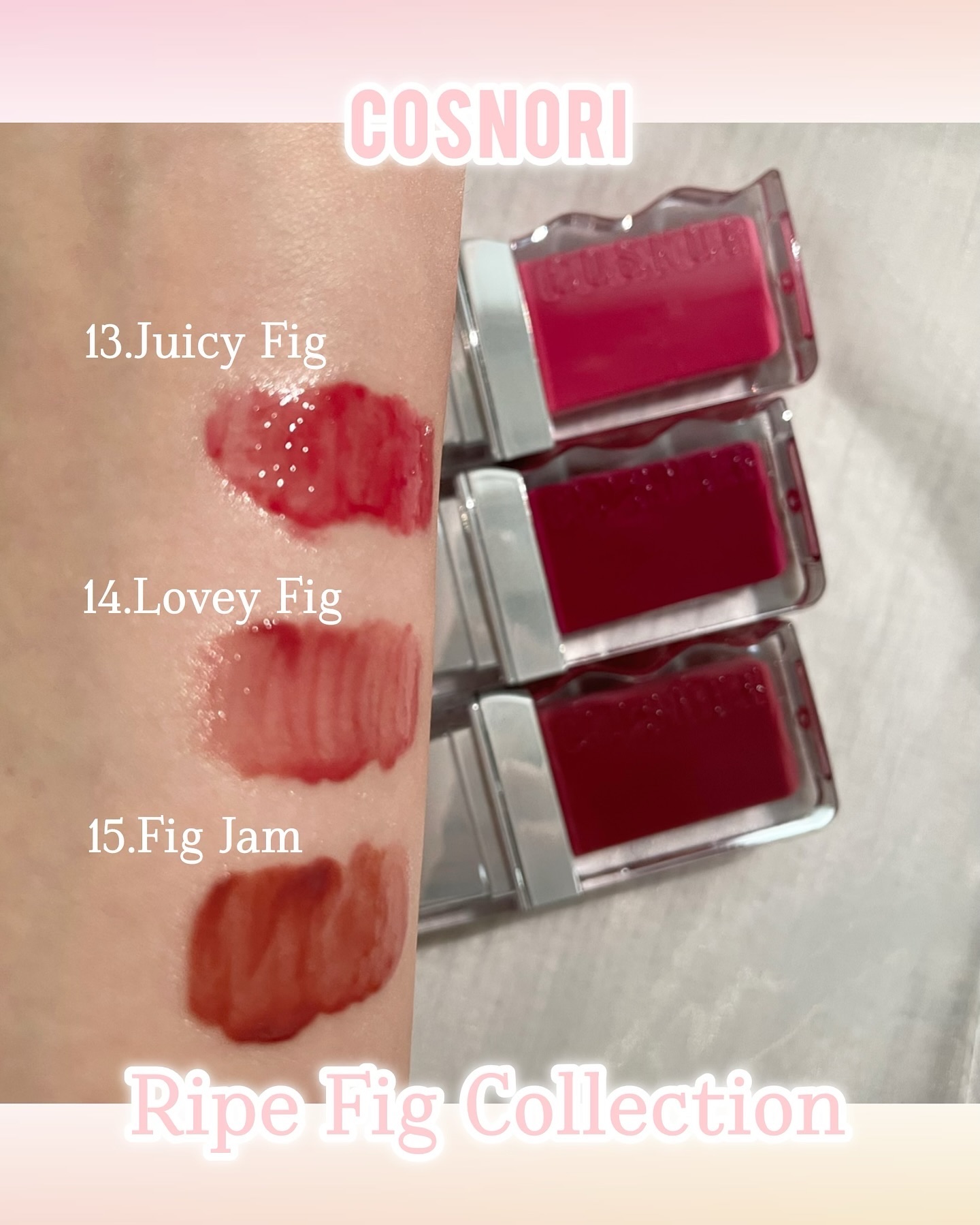 フローウェーブティント/COSNORI/リップティントを使ったクチコミ（3枚目）