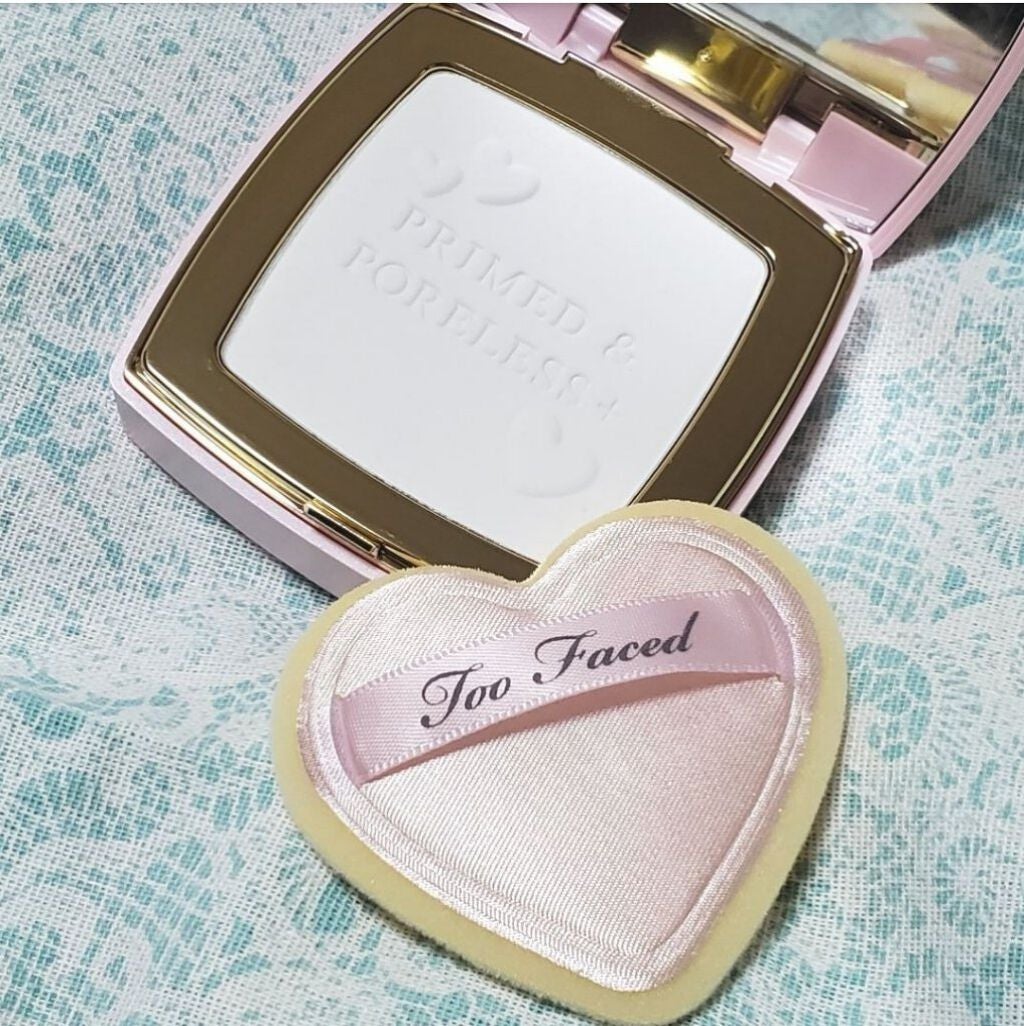 プライムド & ポアレス + フェイス パウダー/Too Faced/プレストパウダーを使ったクチコミ(4枚目)
