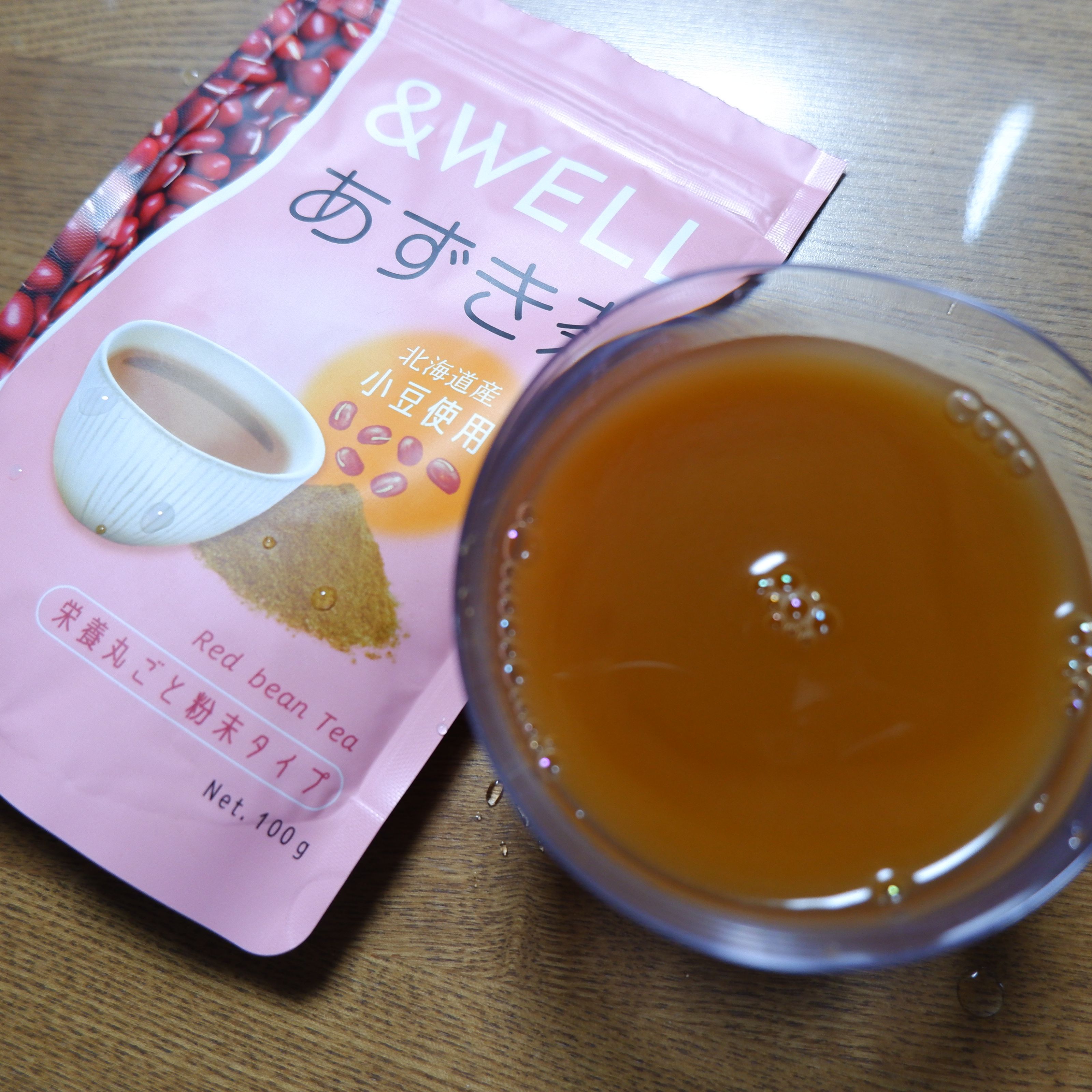 あずき茶/&WELL/食品を使ったクチコミ（3枚目）