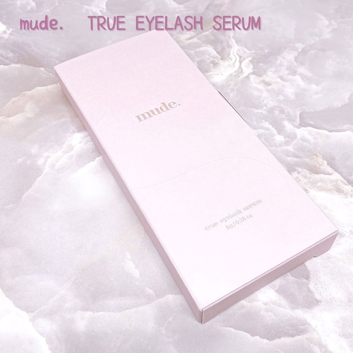 トゥルーアイラッシュセラム/mude/まつげ美容液を使ったクチコミ(4枚目)