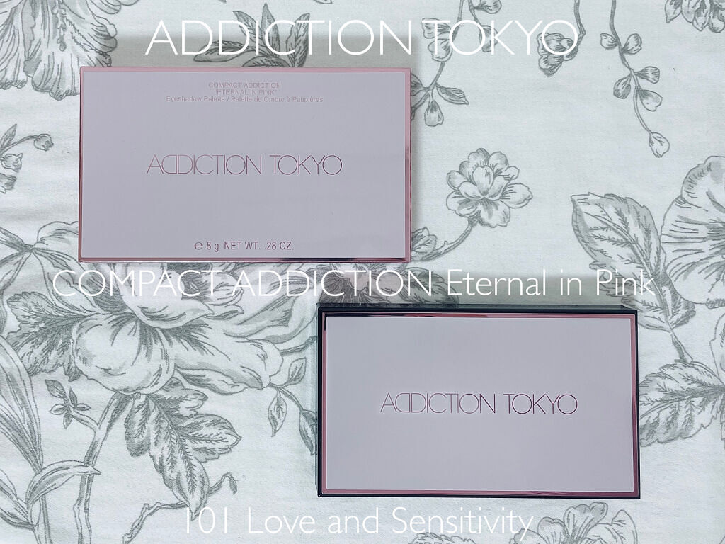 コンパクトアディクション “エターナル イン ピンク” 101 Love and Sensitivity/ADDICTION/アイシャドウパレットを使ったクチコミ（1枚目）