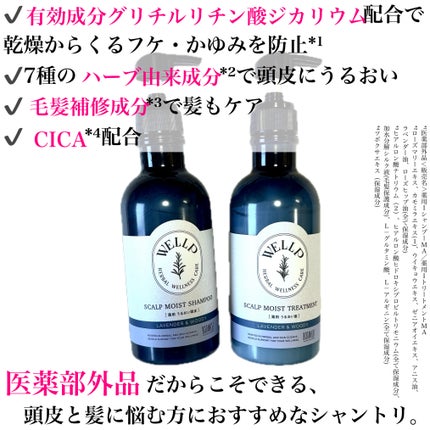 薬用スカルプケアシャンプー/トリートメント スムース/WELLP/市販シャンプーを使ったクチコミ(4枚目)