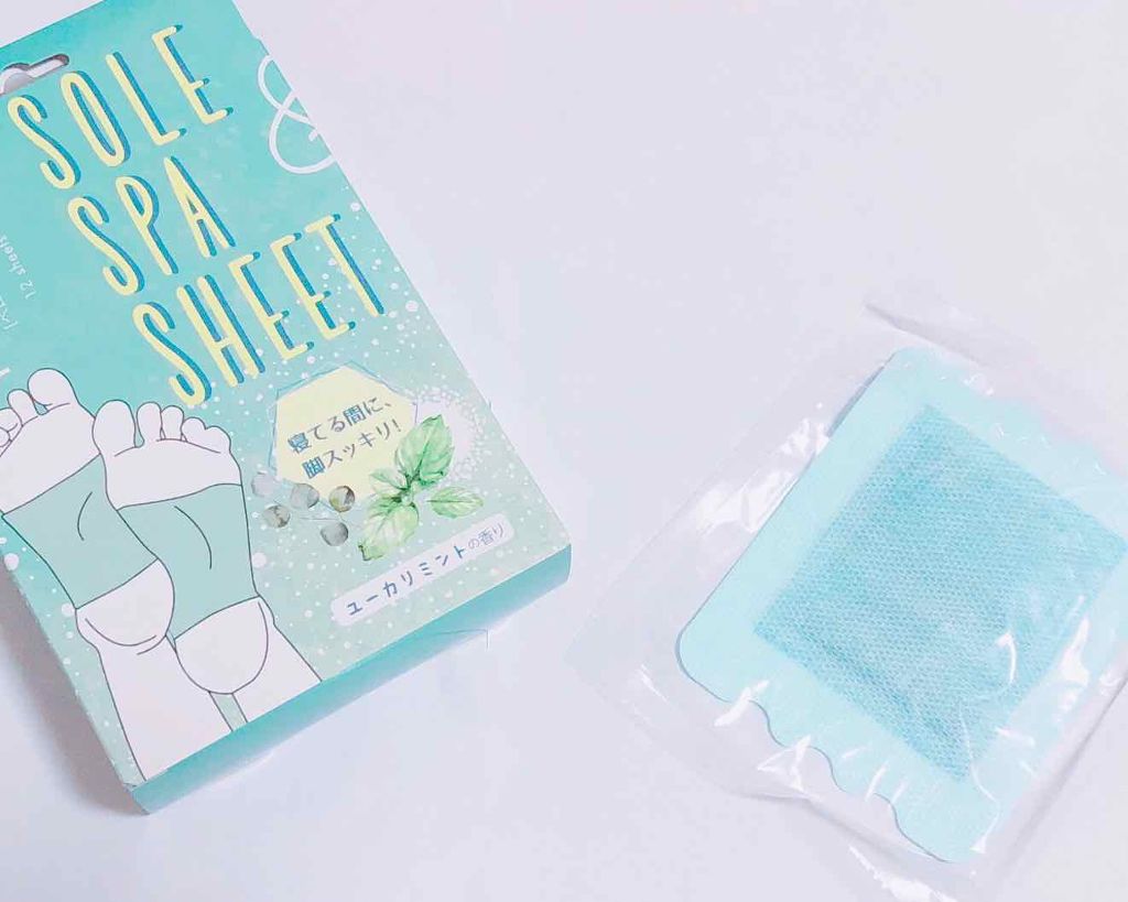 ペロリン 足裏樹液シート ユーカリミント/素数/レッグ・フットケアを使ったクチコミ(1枚目)