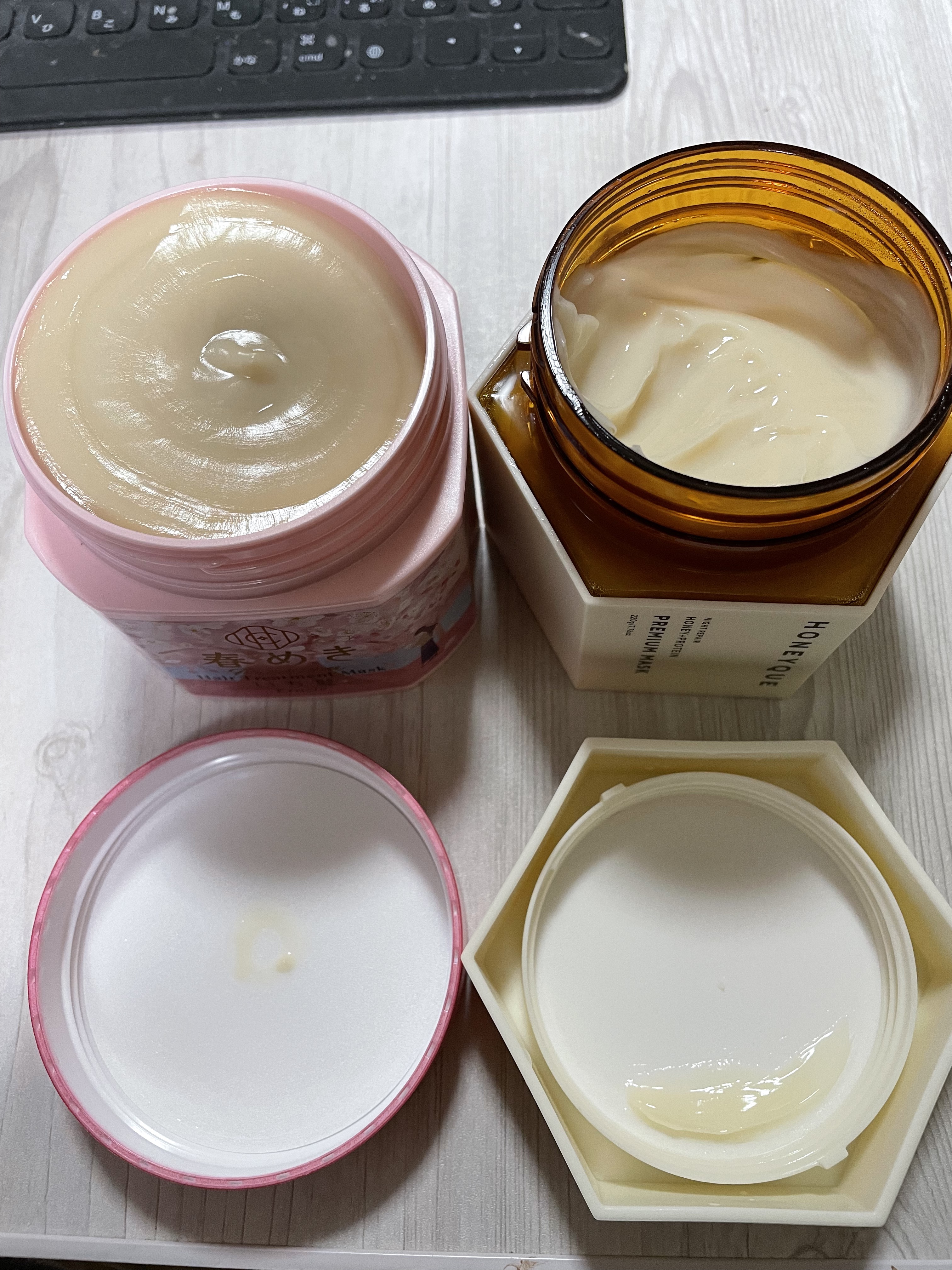 プレミアム ラッピングマスク（春めきの香り）/いち髪/ヘアマスク・ヘアパックを使ったクチコミ（1枚目）