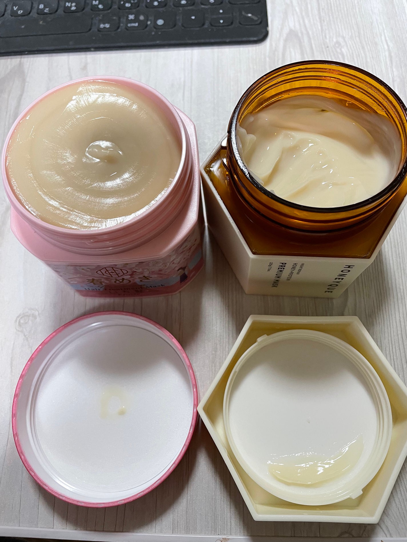 プレミアム ラッピングマスク(春めきの香り)/いち髪/ヘアマスク・ヘアパックを使ったクチコミ(1枚目)