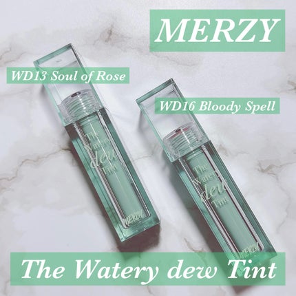 ザ ウォータリーデューティント/MERZY/リップティントを使ったクチコミ(1枚目)