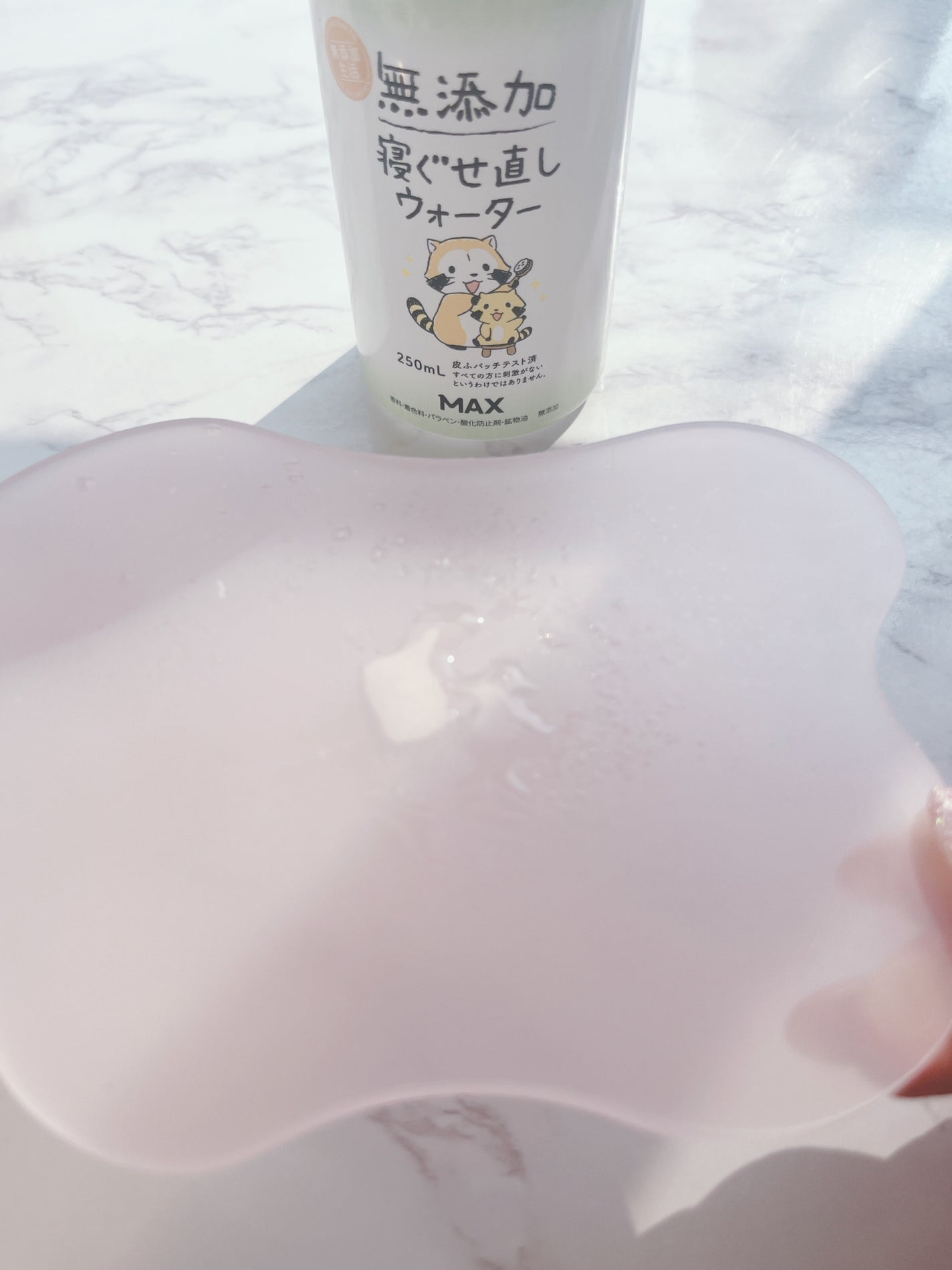 無添加 寝ぐせ直しウォーター/マックス/ヘアミストを使ったクチコミ(2枚目)