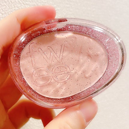 フィー グリッツストーンハイライター/fwee/パウダーハイライトを使ったクチコミ(5枚目)