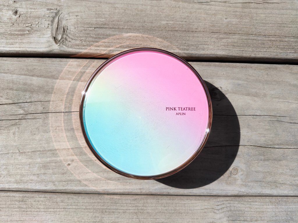 ピンクティーツリーカバークッション/APLIN/クッションファンデーションを使ったクチコミ(1枚目)