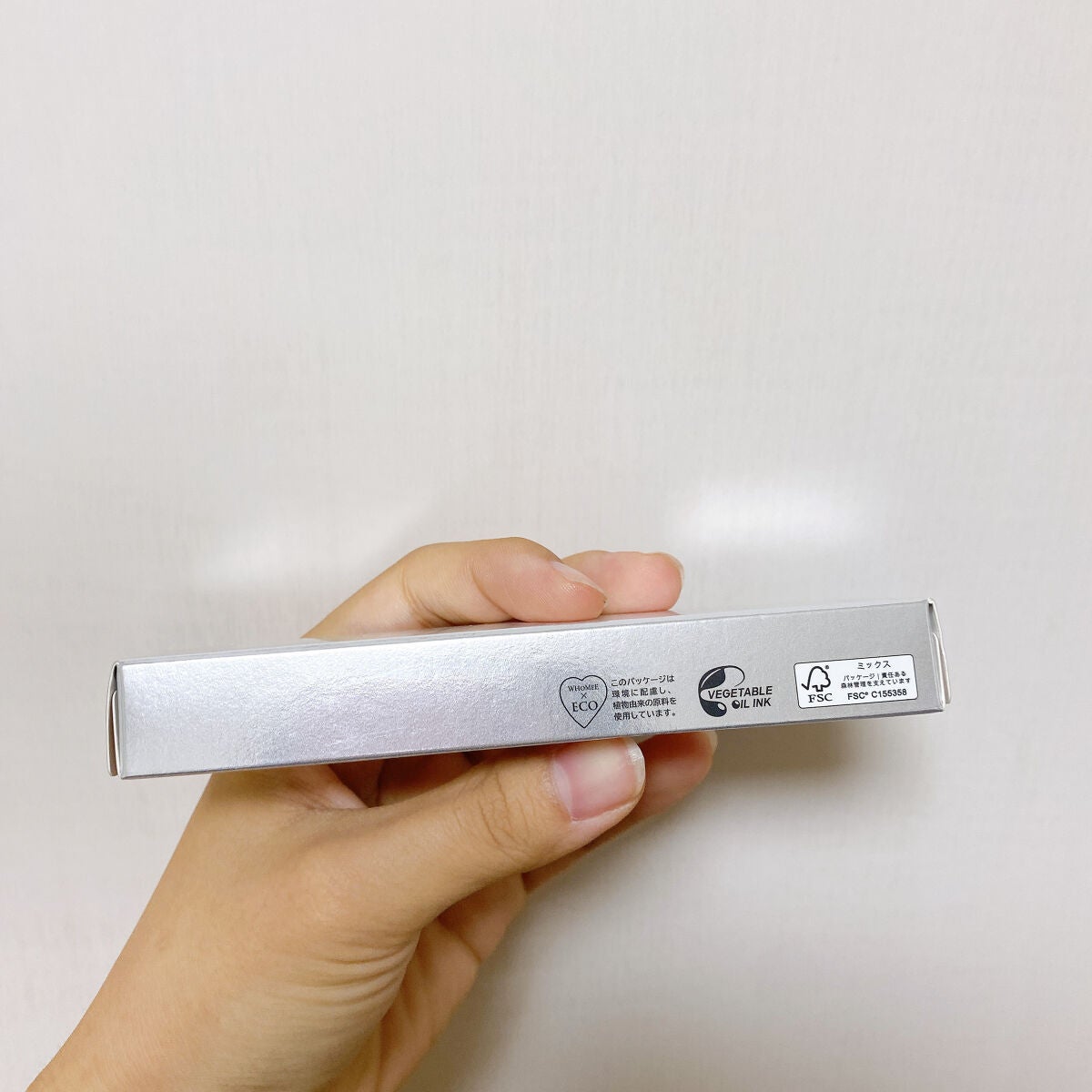 ラメマスカラ シルバー/WHOMEE/マスカラを使ったクチコミ(4枚目)