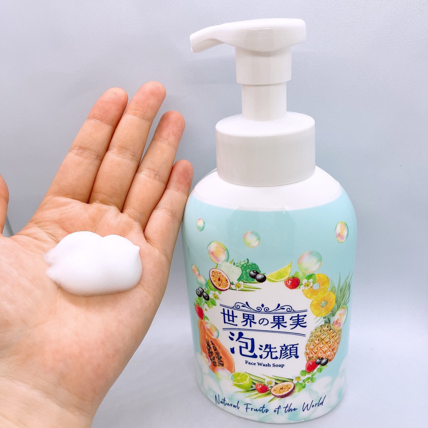 世界の果実 すっきり泡洗顔/世界の果実/泡洗顔を使ったクチコミ(3枚目)