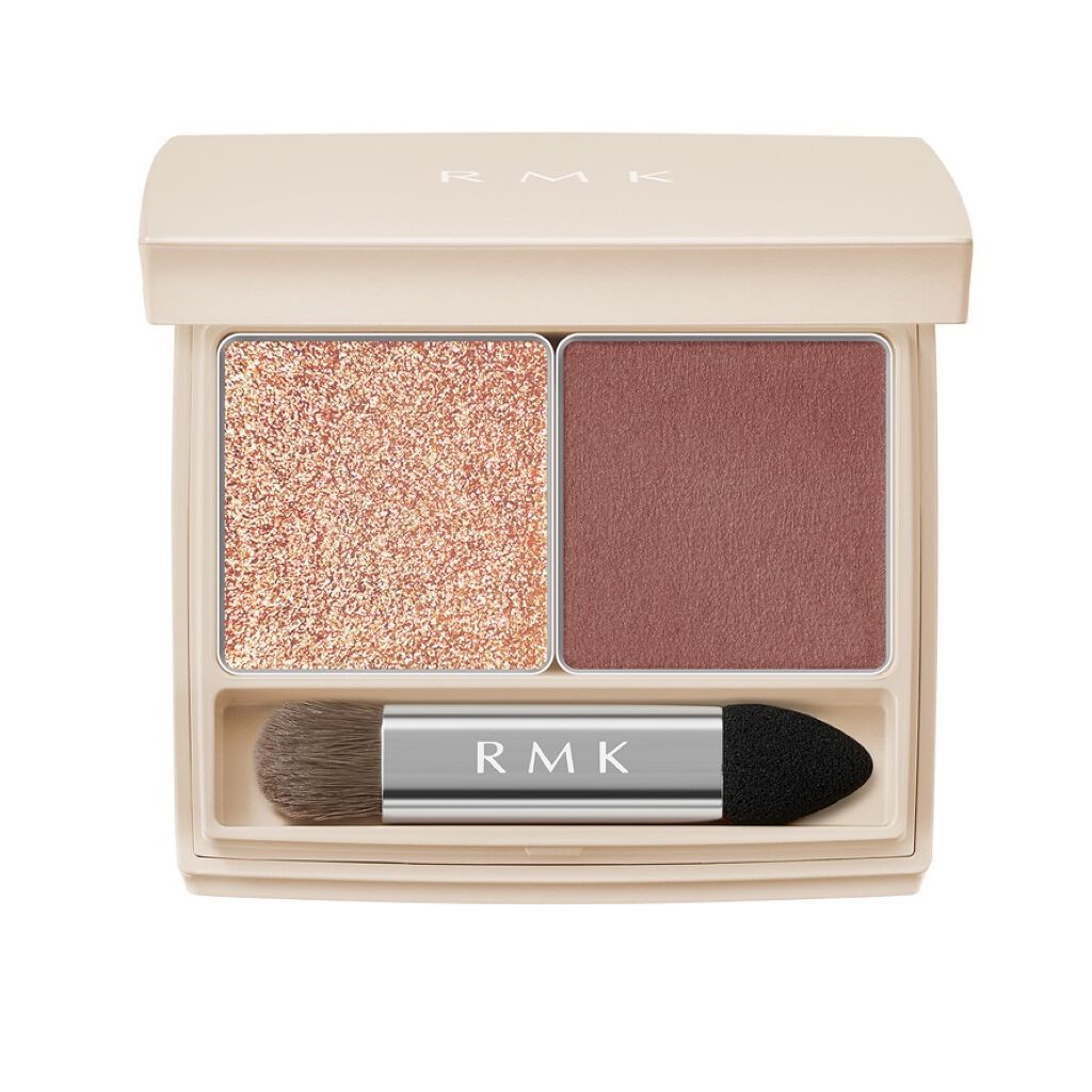 スプリングブレイズ デュオアイシャドウ/RMK/アイシャドウパレットを使ったクチコミ（2枚目）