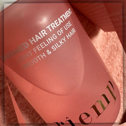 riempi DAMAGED HAIR TREATMENT/riempi/ヘアオイルを使ったクチコミ(2枚目)