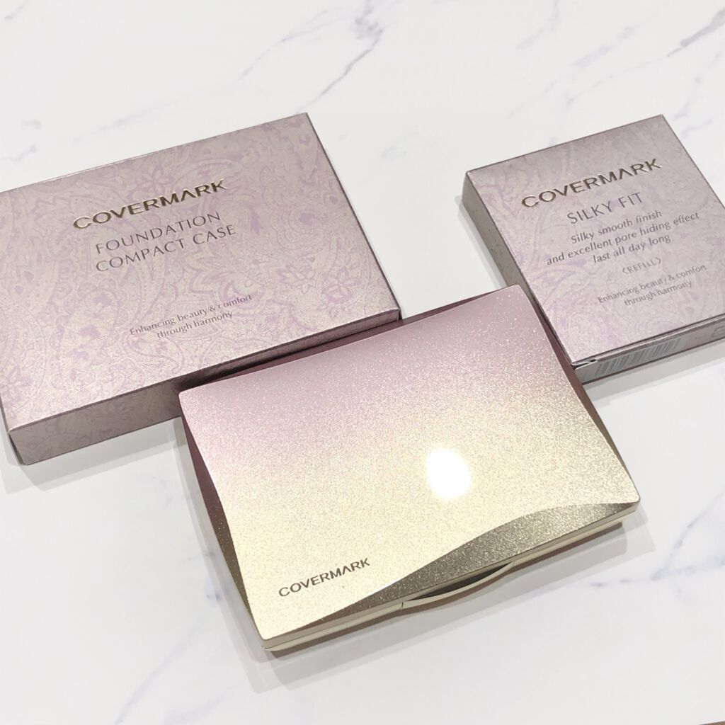 シルキー フィット/COVERMARK/パウダーファンデーションを使ったクチコミ（1枚目）