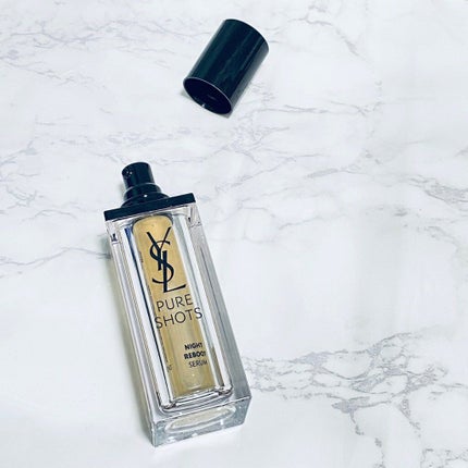 ピュアショット ナイト リチャージセラム/YVES SAINT LAURENT BEAUTE/美容液を使ったクチコミ(2枚目)