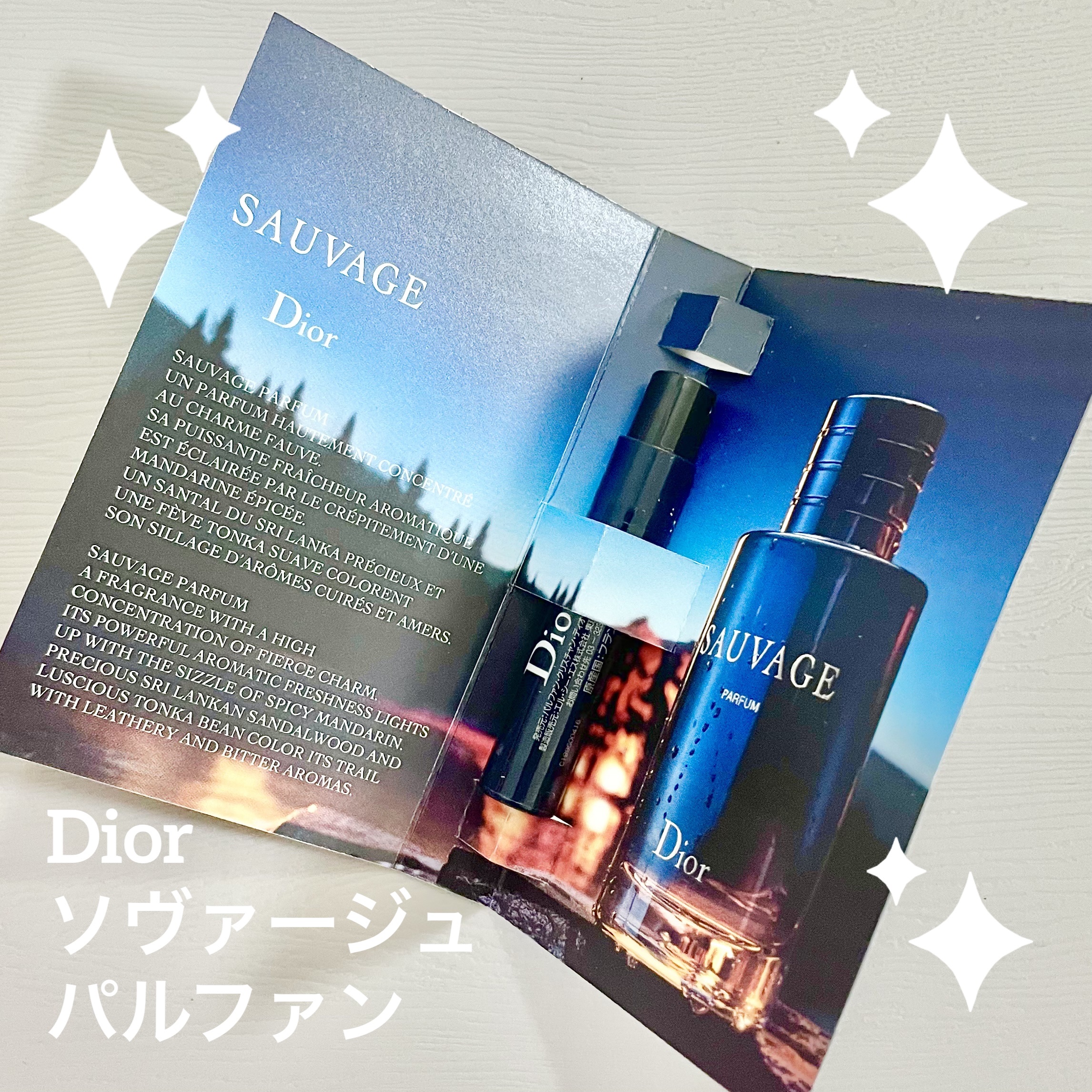 ソヴァージュ パルファン/Dior/香水(メンズ)を使ったクチコミ（1枚目）