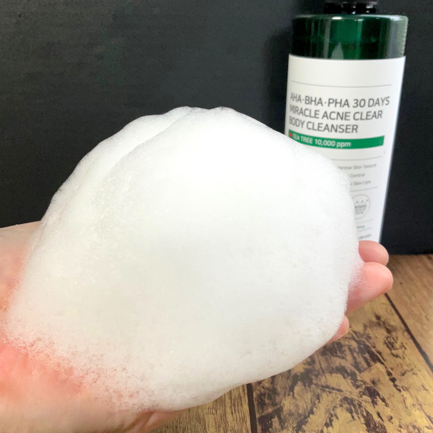 AHA·BHA·PHA 30デイズミラクルアクネボディクレンザー/SOME BY MI/ボディソープを使ったクチコミ(4枚目)