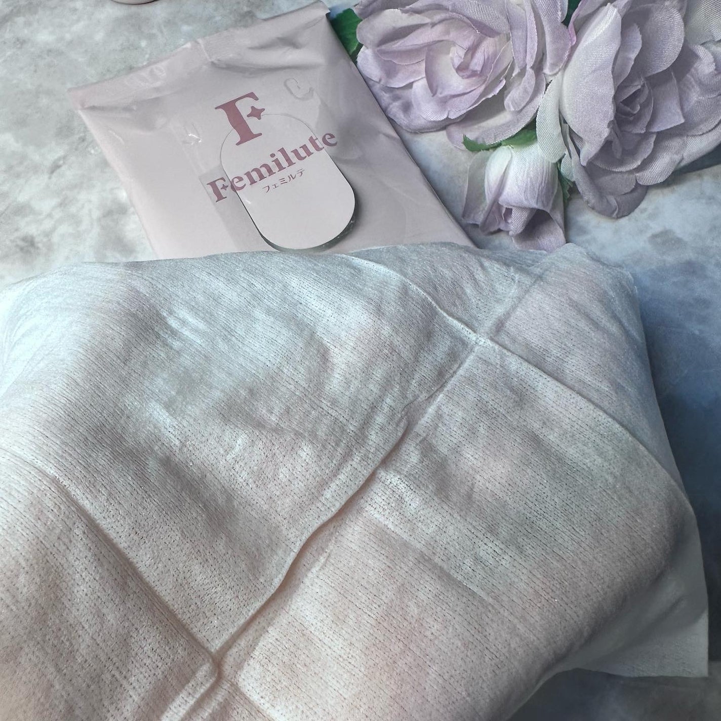 ふきとりシート/Femilute/デリケートゾーンケアを使ったクチコミ(4枚目)