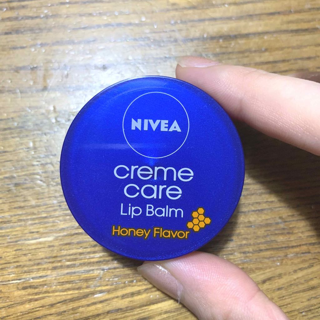 ニベア クリームケア リップバーム はちみつの香り/ニベア/リップケアを使ったクチコミ（1枚目）