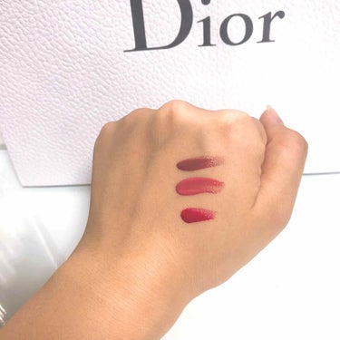 【旧】ディオール アディクト リップ ティント/Dior/リップグロスを使ったクチコミ（4枚目）