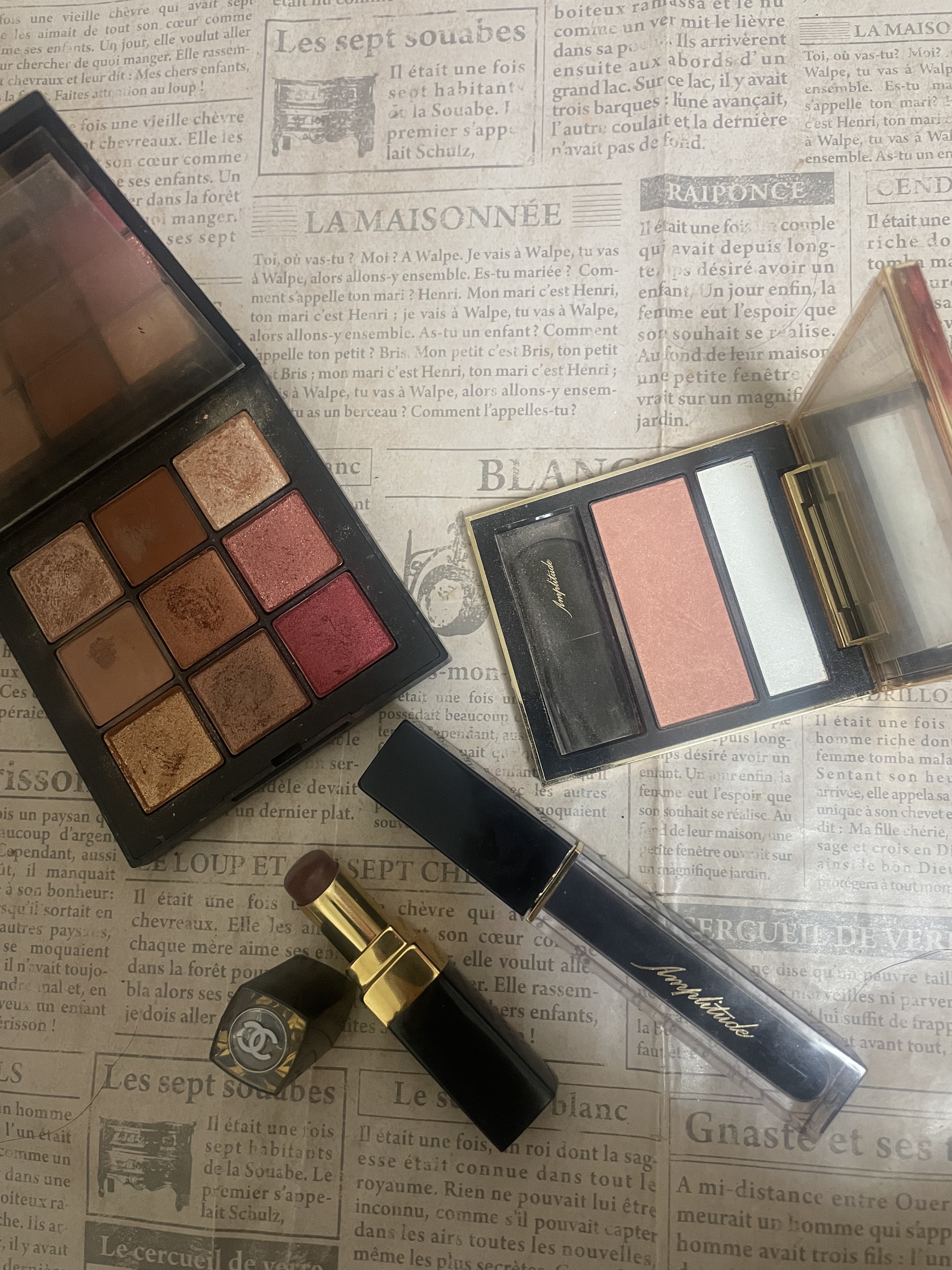 コンスピキュアス チークス 01 ナチュラルベージュ/Amplitude/パウダーチークを使ったクチコミ（1枚目）