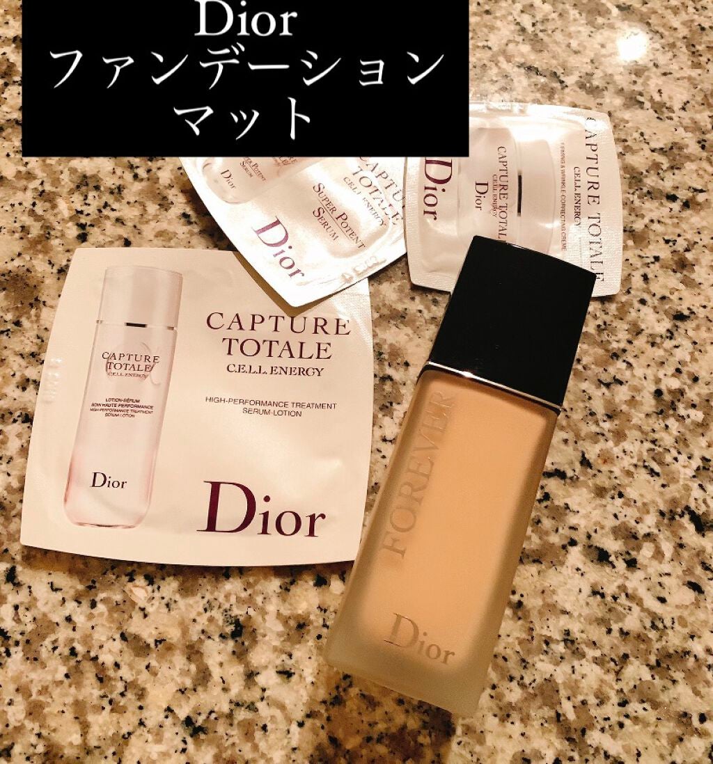 【旧】ディオールスキン フォーエヴァー フルイド マット/Dior/リキッドファンデーションを使ったクチコミ(1枚目)