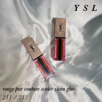 ルージュ ピュールクチュール ヴェルニ ウォーターグロウ/YVES SAINT LAURENT BEAUTE/口紅を使ったクチコミ(1枚目)