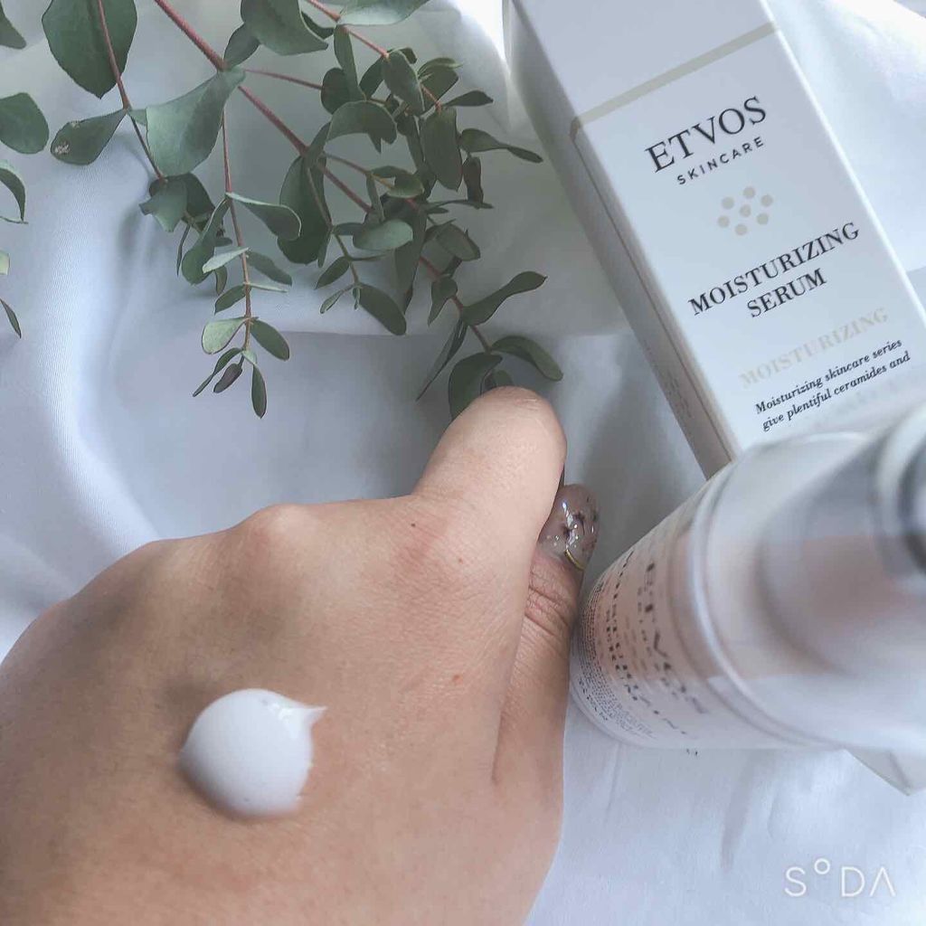 モイスチャライジングセラム/エトヴォス/美容液を使ったクチコミ（2枚目）