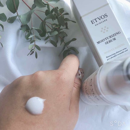 モイスチャライジングセラム/エトヴォス/美容液を使ったクチコミ(2枚目)