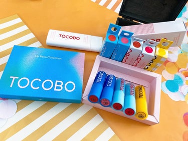 Glass Tinted Lip Balm/TOCOBO/リップケア・リップクリームを使ったクチコミ（1枚目）