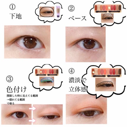 プレイカラー アイシャドウ/ETUDE/アイシャドウパレットを使ったクチコミ(2枚目)