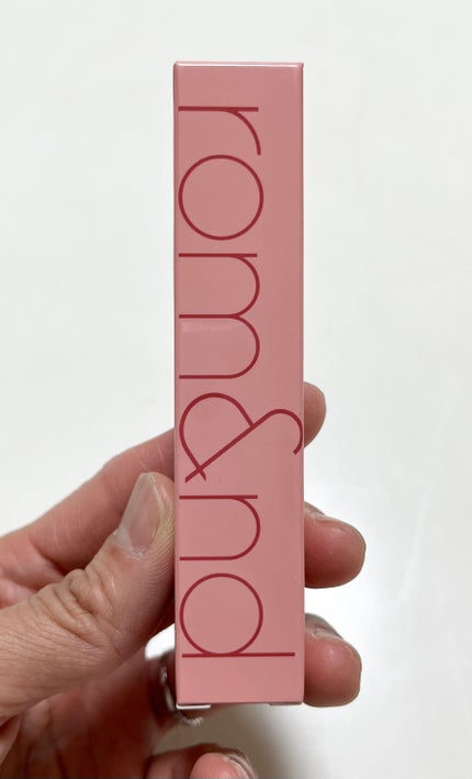 ジューシーラスティングティント/rom&nd/リップティントを使ったクチコミ(7枚目)