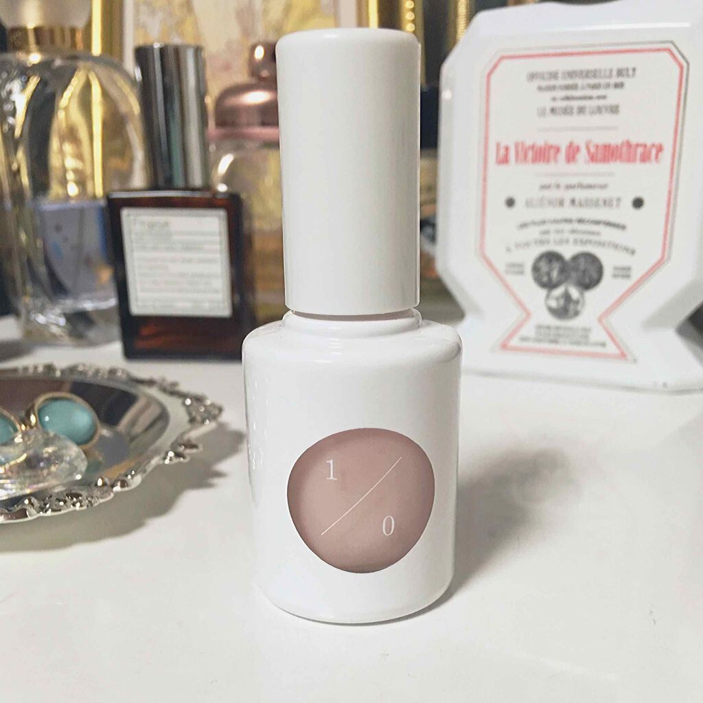 カラーベースコート ゼロ/uka/オールインワンネイルを使ったクチコミ(1枚目)