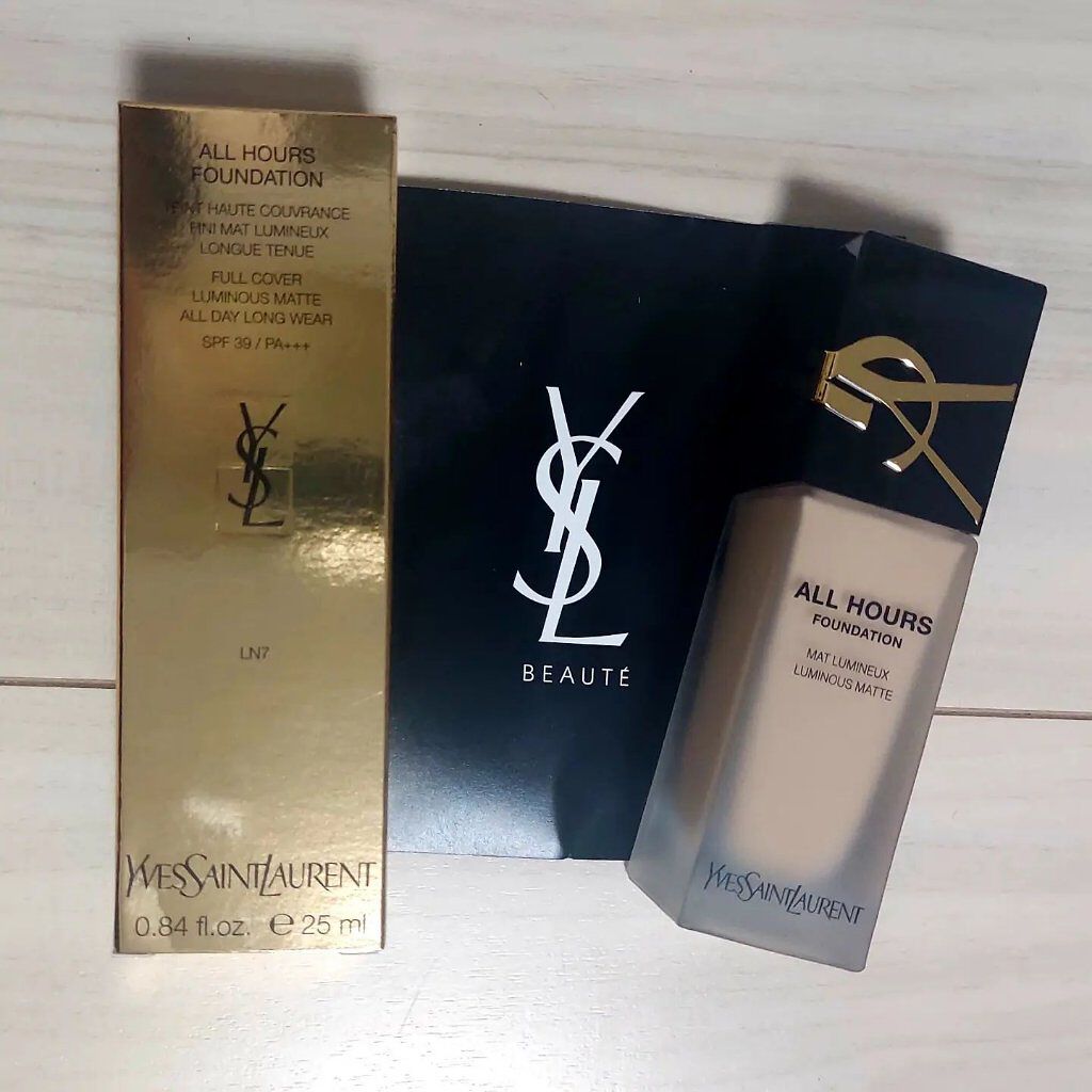 オールアワーズ リキッド/YVES SAINT LAURENT BEAUTE/リキッドファンデーションを使ったクチコミ（1枚目）