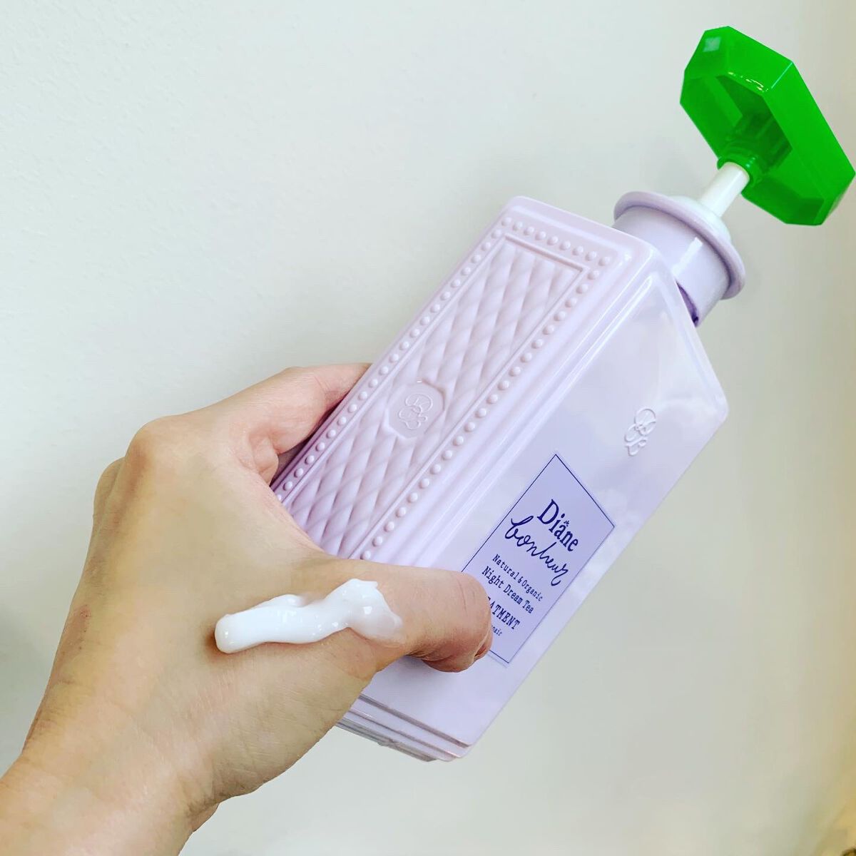 ダイアンボヌール モイスト＆リペア シャンプー/トリートメント ナイトドリームティーの香り シャンプー 500ml/ダイアン/市販シャンプーを使ったクチコミ（3枚目）