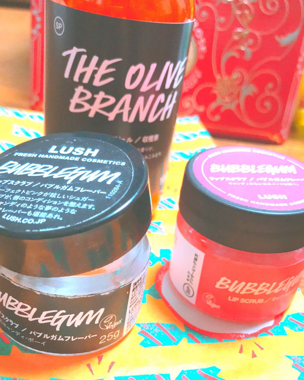 バブルガムフレーバー リップスクラブ/ラッシュ/リップスクラブを使ったクチコミ（1枚目）