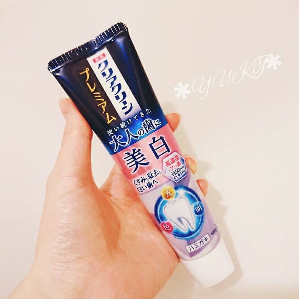 クリアクリーン プレミアム 美白(薬用ハミガキ)/クリアクリーン/歯磨き粉を使ったクチコミ（3枚目）