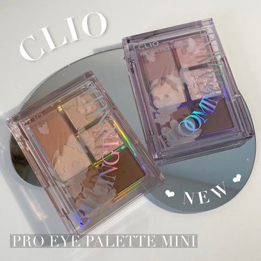 プロ アイパレット ミニ/CLIO/パウダーアイシャドウを使ったクチコミ（1枚目）